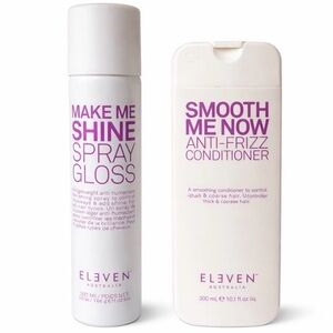 ELEVEN Smooth Me Now Conditioner 10.1oz + Make Me Shine 6.8oz